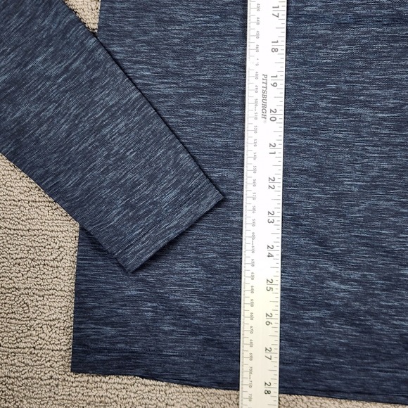 Anetik Pullover Men's Large Gray UPF 30+ 1/4 Zip Long Sleeve Golf Casual Work - Picture 8 of 8